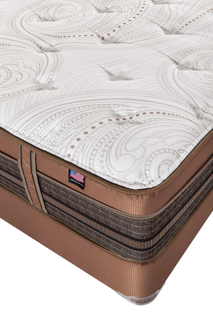 Therapedic Backsense Peace Orthopedic   Eurotop Mattress - The Mattress Doctor